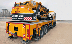 50 TON ÇİFT KIRMA - 42 METRE